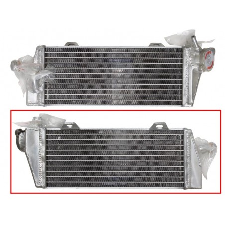 PSYCHIC CHŁODNICA KTM SX 125 16-18, SX 250 17-18, SXF 250/350 16-18, EXCF 250/350 17-18 WZMOCNIONA O ZWIĘKSZONEJ POJEMNOŚCI PRAW