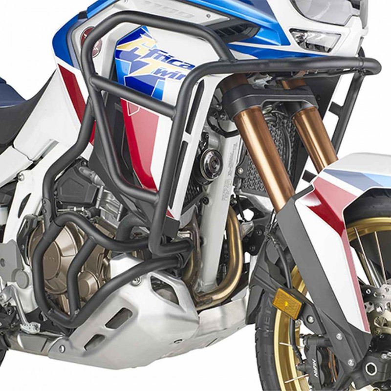 KAPPA GMOLE OSŁONY SILNIKA HONDA CRF 1100L Africa Twin Adventure Sports (20) CZARNE - GÓRNE