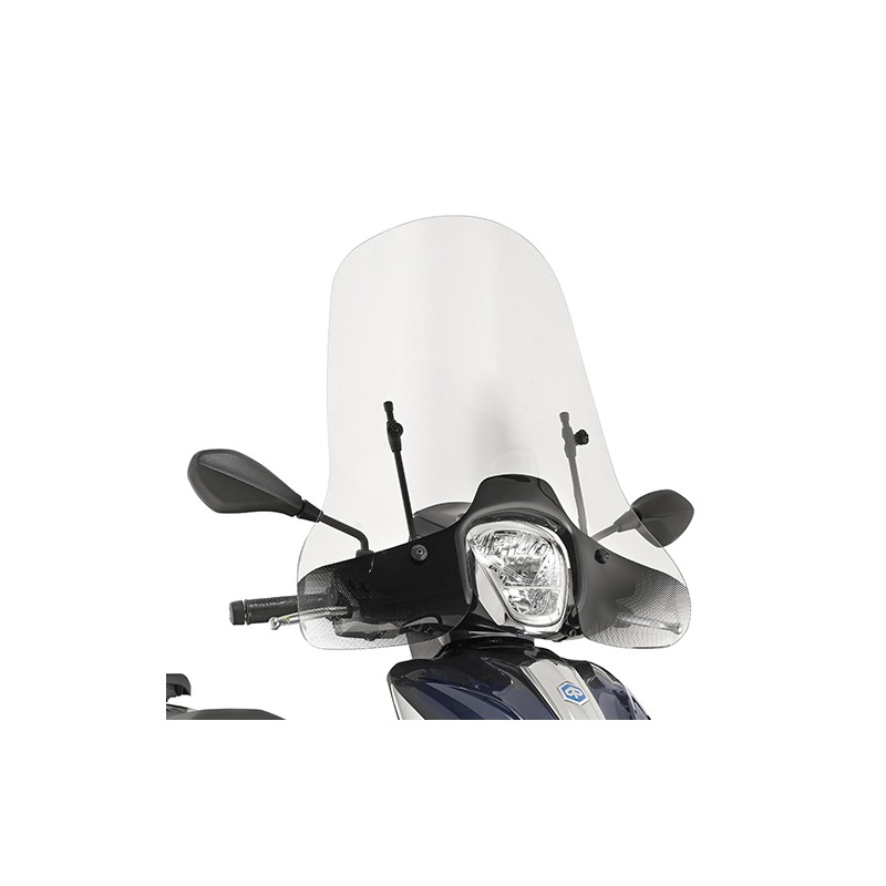 KAPPA SZYBA PIAGGIO Medley 125-150 (16-19) 46,5 x 67 CM PRZEZROCZYSTA - POTRZEBNE MOCOWANIE A5606AK