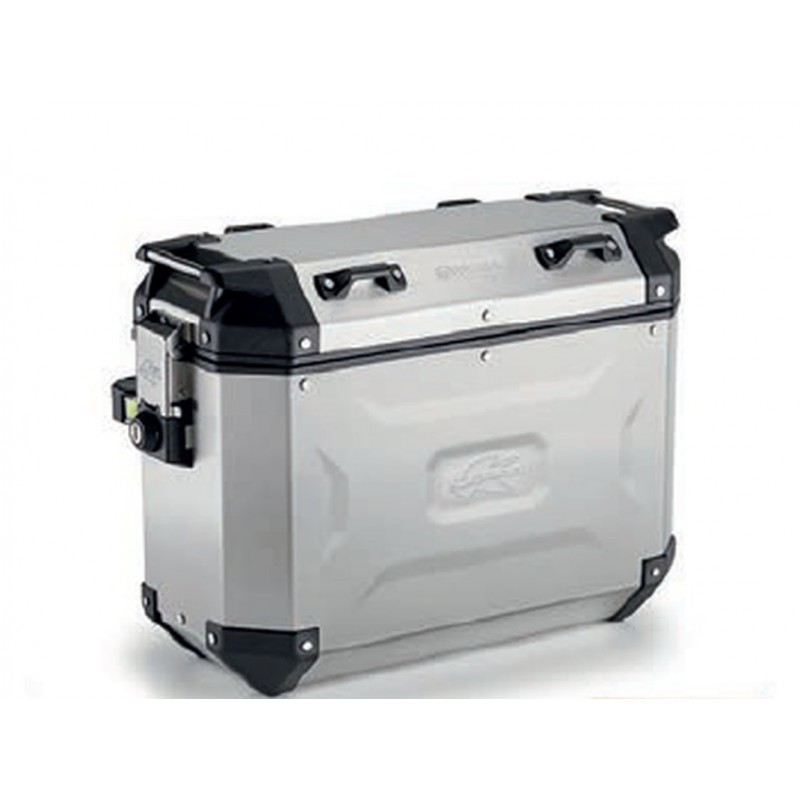 KAPPA 2025/05 KUFER BOCZNY 37L MONOKEY CAM SIDE KVG37A K'VOYAGER ALUMINIOWY PRAWY KOLOR SREBRNY
