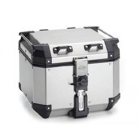 KAPPA 2025/05 KUFER CENTRALNY 42L MONOKEY KVG420A K'VOYAGER ALUMINIOWY KOLOR SREBRNY