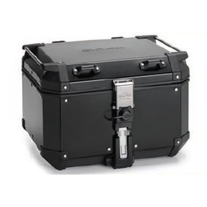 KAPPA 2025/05 KUFER CENTRALNY 48L MONOKEY KVG480B K'VOYAGER ALUMINIOWY KOLOR CZARNY ANODOWANY BLACK LINE