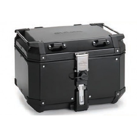 KAPPA 2025/05 KUFER CENTRALNY 48L MONOKEY KVG480B K'VOYAGER ALUMINIOWY KOLOR CZARNY ANODOWANY BLACK LINE