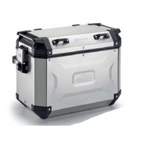 KAPPA 2025/05 KUFER BOCZNY 48L MONOKEY CAM SIDE KVG48A K'VOYAGER ALUMINIOWY LEWY KOLOR SREBRNY