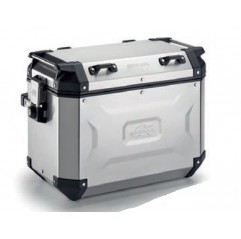 KAPPA 2025/05 KUFER BOCZNY 48L MONOKEY CAM SIDE KVG48A K'VOYAGER ALUMINIOWY PRAWY KOLOR SREBRNY