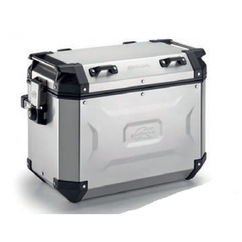 KAPPA 2025/05 KUFER BOCZNY 48L MONOKEY CAM SIDE KVG48A K'VOYAGER ALUMINIOWY PRAWY KOLOR SREBRNY