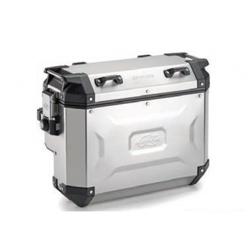 KAPPA 2025/05 KUFER BOCZNY 33L MONOKEY CAM SIDE KVGS33A K'VOYAGER ALUMINIOWY PRAWY KOLOR SREBRNY - WCIĘTY