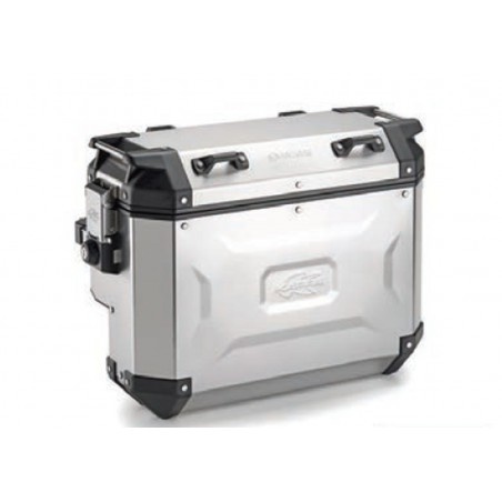 KAPPA 2025/05 KUFER BOCZNY 33L MONOKEY CAM SIDE KVGS33A K'VOYAGER ALUMINIOWY PRAWY KOLOR SREBRNY - WCIĘTY