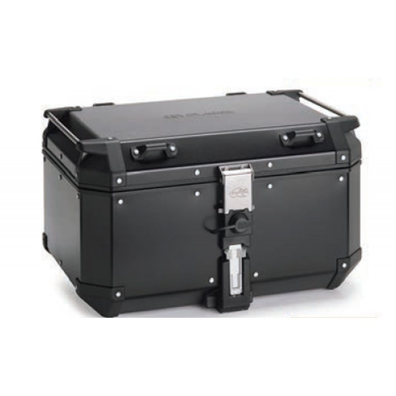KAPPA 2025/05 KUFER CENTRALNY 58L MONOKEY KVG580B K'VOYAGER ALUMINIOWY KOLOR CZARNY ANODOWANY BLACK LINE