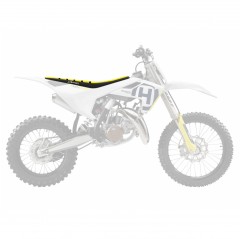 BLACKBIRD POKROWIEC / POSZYCIE NA SIEDZENIE HUSQVARNA TC 85 '25 ZEBRA KOLOR CZARNY ŻÓŁTY