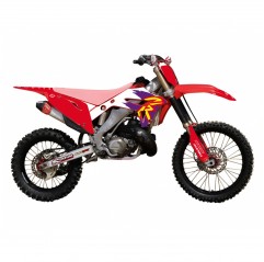 BLACKBIRD KOMPLET NAKLEJEK (OKLEIN) HONDA CR 125R '02-'07, CR 250R '02-'07 RETRO (RESTYLING POLISPORT '22)