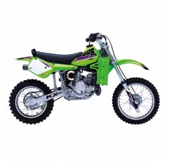 BLACKBIRD KOMPLET NAKLEJEK (OKLEIN) KAWASAKI KX 60 '85-'19 DREAM 5 KOLOR ZIELONY CZARNY