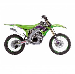 BLACKBIRD KOMPLET NAKLEJEK (OKLEIN) KAWASAKI KX 250F '09-'12 DREAM 5 KOLOR ZIELONY CZARNY