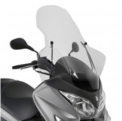 KAPPA SZYBA SUZUKI BURGMAN 125-200 (06-13), 125-200 ABS (14-19) 84,5 X 65,5 CM PRZEZROCZYSTA - POTRZEBNE MOCOWANIE D267KITK