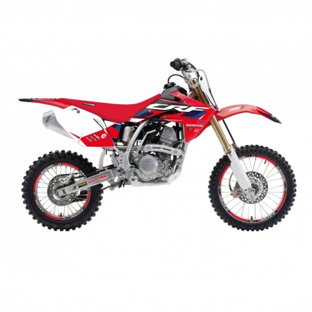 BLACKBIRD KOMPLET NAKLEJEK (OKLEIN) HONDA CRF 150 '07-'24 DREAM 5 KOLOR CZERWONY