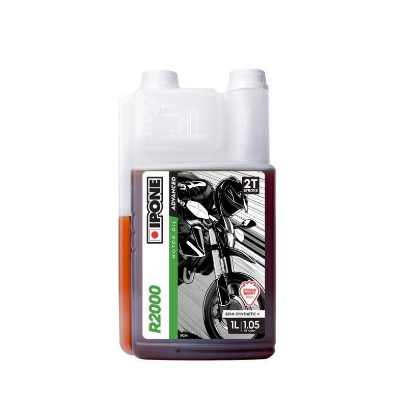 IPONE R2000 STRAWBERRY OLEJ DO DOZOWNIKA SYNTHETIC PLUS 2T (TRUSKAWKA) 1L (AKC) (15) ZASTĘPUJE 800105
