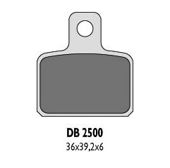 DELTA BRAKING KLOCKI HAMULCOWE KH351 - ZASTĘPUJĄ DB2500MX-N I DB2500QD-N