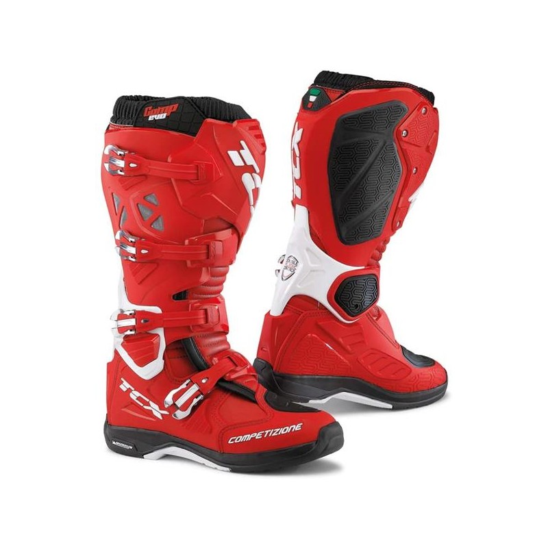 TCX BUTY CROSS COMP EVO 2 MICHELIN KOLOR CZERWONY/BIAŁY ROZMIAR 44