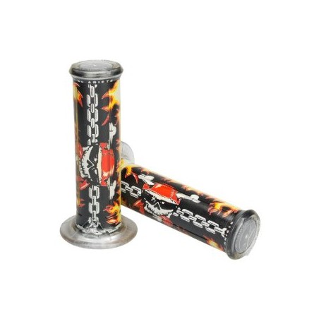 HARRI'S WYPRZEDAŻ MANETKI 01684-RA (120 MM/22 MM) BEZ OTWORU CZASZKI KOLOR CZARNY/ŻÓŁTY/CZERWONY