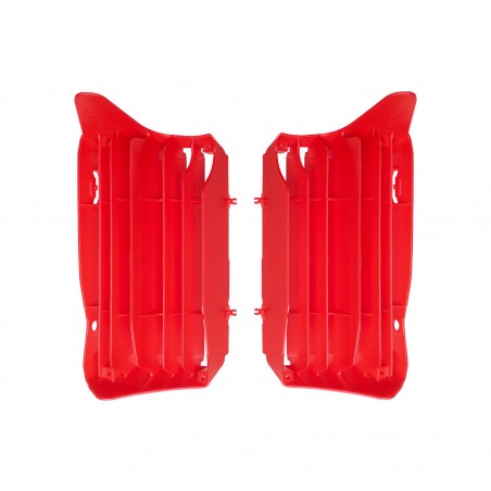 POLISPORT OSŁONY CHŁODNICY (KRATKI-KOMPLET ) HONDA CRF 250F '21-'22 CRF 450F '21-'24 KOLOR CZERWONY