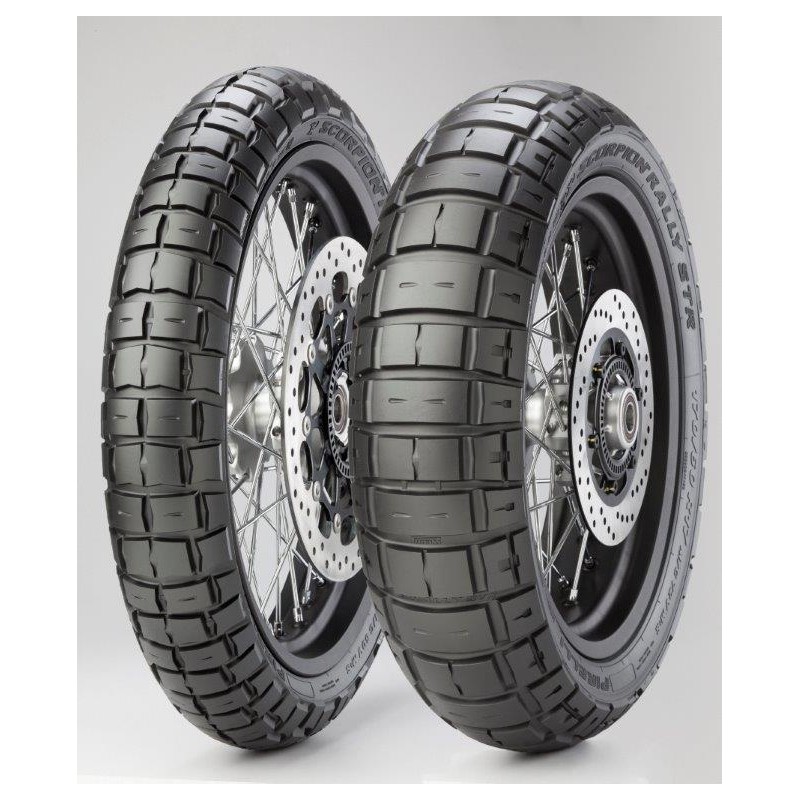 PIRELLI OPONA 140/80R17 SCORPION RALLY STR 69V TL M/C M+S TYŁ DOT 09/2025