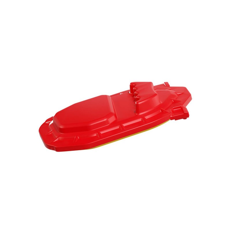 RACETECH (RTECH) POKRYWA FILTRA POWIETRZA (DO MYCIA MOTOCYKLA) KAWASAKI KXF 250 / KX-X 250 '25 KOLOR CZERWONY ŻÓŁTY