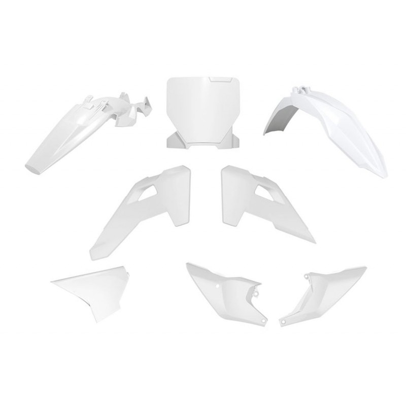 RACETECH (RTECH) KOMPLET PLASTIKÓW HUSQVARNA TC 85 '25 KOLOR BIAŁY