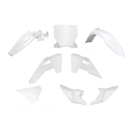 RACETECH (RTECH) KOMPLET PLASTIKÓW HUSQVARNA TC 85 '25 KOLOR BIAŁY