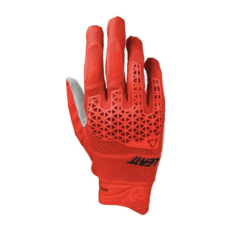 LEATT (2021/2022) RĘKAWICE MOTO 4.5 LITE GLOVE RED KOLOR CZERWONY ROZMIAR S