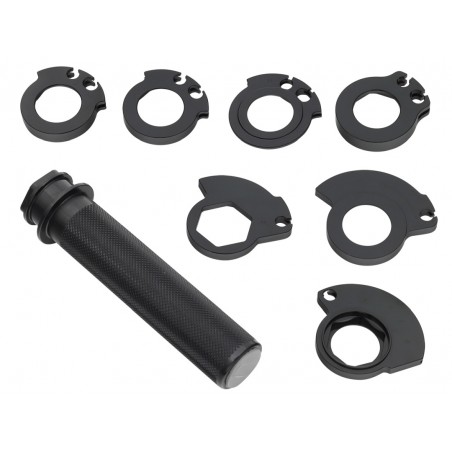 NACHMAN ROLGAZ ALUMINIOWY Z 7 ADAPTERAMI HONDA CR 125/250 '89-07, CRF 250R '04-20, RX '19-20, KTM SX/EXC 2T '98-20, SXF/EXCF 4T 