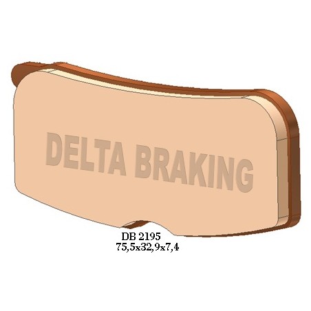 DELTA BRAKING KLOCKI HAMULCOWE KH474 CAN-AM SPYDER RS / RS-S / RT / RT LTD / RT-S '10-12, RS SE5 / SM5 '08-09 PRZÓD STRONA LEWA 