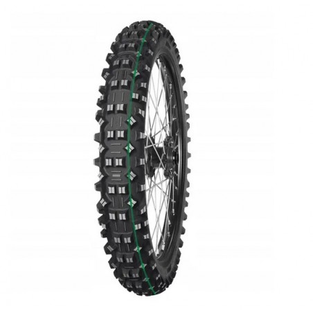 MITAS OPONA 90/90-21 TERRA FORCE-EF SUPER LIGHT 54R TT PRZÓD (ZIELONY PASEK) DOT 11/2025 (460094) (zamiennik:70000207)
