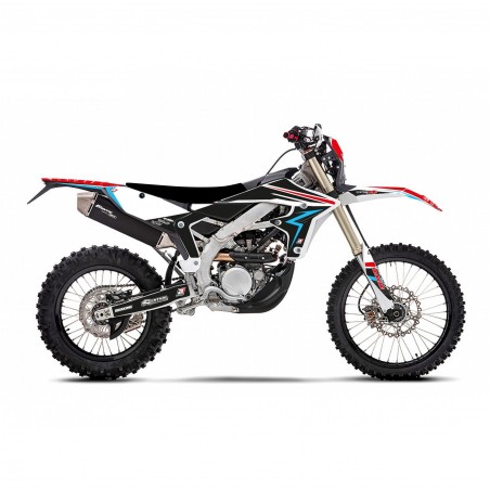 BLACKBIRD POKROWIEC / POSZYCIE NA SIEDZENIE FANTIC XXF/XEF '22-'24 XXF/XEF 450 '22-'23 ZEBRA KOLOR CZARNY CZERWONY BIAŁY