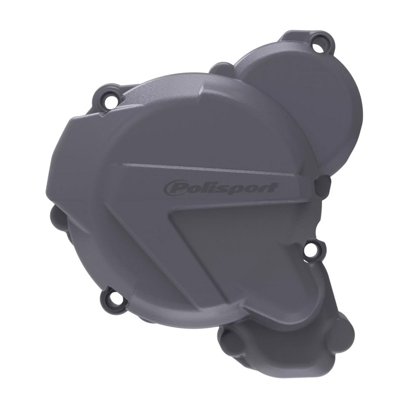 POLISPORT OSŁONA POKRYWY (DEKLA) ALTERNATORA KTM EXC 250/300 TPI '17-'22 HUSQVARNA TE 250/300 TPI '17-'23 KOLOR SZARY