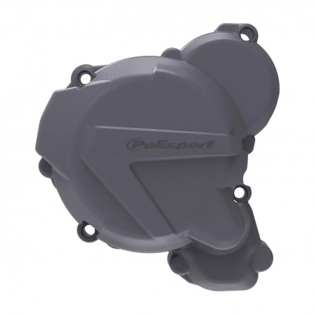 POLISPORT OSŁONA POKRYWY (DEKLA) ALTERNATORA KTM EXC 250/300 TPI '17-'22 HUSQVARNA TE 250/300 TPI '17-'23 KOLOR SZARY