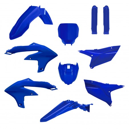 POLISPORT KOMPLET PLASTIKÓW (FULL KIT) YAMAHA YZ 250F '24-'25 YZ 450F '23-'25 W ZESTAWIE TABLICA PRZEDNIA (8680900001) I OSŁONY 