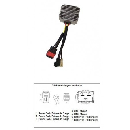 DZE REGULATOR NAPIĘCIA ROYAL ENFIELD 400 HIMALAYAN 500 CLASSIC GT 535 CONTINENTAL MOFSET (35A)