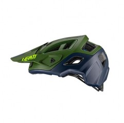 LEATT (2021) KASK ROWEROWY MTB 3.0 ALL MOUNTAIN V21.1 HELMET CACTUS KOLOR ZIELONY/GRANATOWY ROZMIAR S 51-55cm