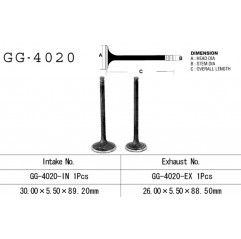 VESRAH ZAWÓR WYDECHOWY KAWASAKI KLT 160/185 ' 85-87' KLF 185 '85-88' (OEM: 12005-1051) (1SZT.)