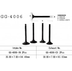 VESRAH ZAWÓR SSĄCY KAWASAKI KZ 400 '78-79' (OEM: 12004-1001) (1SZT.)