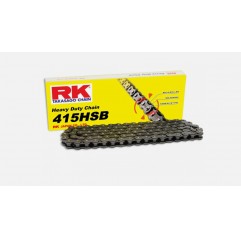 RK ŁAŃCUCH NAPĘDOWY 415HSB-120 ZAPINKA (CL) W ZESTAWIE KOLOR STANDARD (POJEMNOŚĆ: DO 110 CCM) (18,3 KN)
