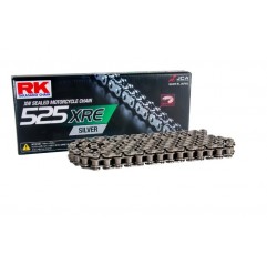 RK ŁAŃCUCH NAPĘDOWY 525XRE-110 (XW-RING) ZAKUWKA (CLF) W ZESTAWIE KOLOR STANDARD (POJEMNOŚĆ: DO 1000 CCM) (42 KN)