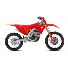 UFO KOMPLET PLASTIKÓW HONDA CRF 250R '18-'21, CRF 450R '17-'20 KOLOR CZERWONY ( W ZESTAWIE OSŁONY TELESKOPÓW ORAZ NAKLEJKI )