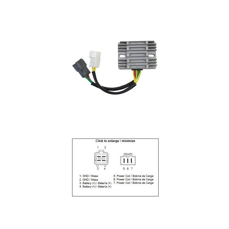 DZE REGULATOR NAPIĘCIA SUZUKI AN 400 BURGMAN '07-'16 (32800-47H50) (12A)