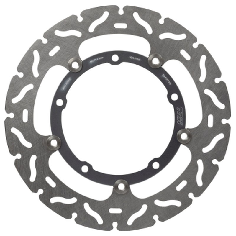 TRW LUCAS TARCZA HAMULCOWA PRZÓD YAMAHA MT-07 / TRACER / XRS / XTZ 700 14-, (PŁYWAJĄCA, STAL 35 HRC)