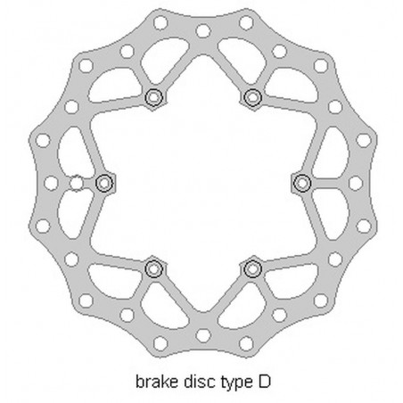 DELTA BRAKING TARCZA HAMULCOWA PRZÓD BETA 2T/4T '13-21, WAVE ULTRA LIGHT (260X126,5X3MM) (6X6,5MM) (NG1293)