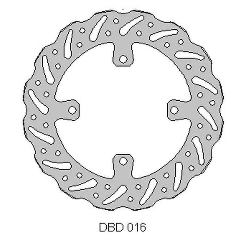 DELTA BRAKING TARCZA HAMULCOWA PRZÓD KAWASAKI KX 125 '03-08, KX 250 '03-18, 21, KX 450 '06-18, 21, KLX 450 '07-21, KXE 450'10-20