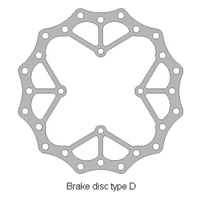 DELTA BRAKING TARCZA HAMULCOWA PRZÓD KAWASAKI KX 250 '15-21, KX 450 '15-21, WAVE ULTRA LIGHT (270X109,5X4MM) (4X9,5MM) (NG1151)