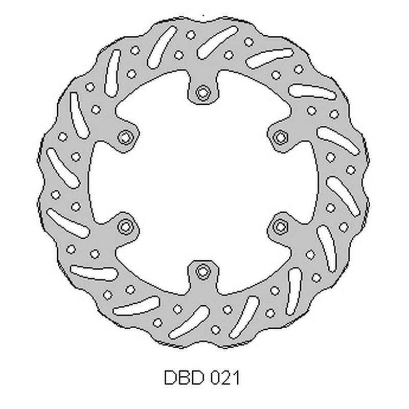 DELTA BRAKING TARCZA HAMULCOWA PRZÓD SUZUKI RM 125 '88-10, RM 250 '88-10, DRZ 250 '01-07, YAMAHA YZ 125 '01-16, YZ/YZF/WR 250 '0