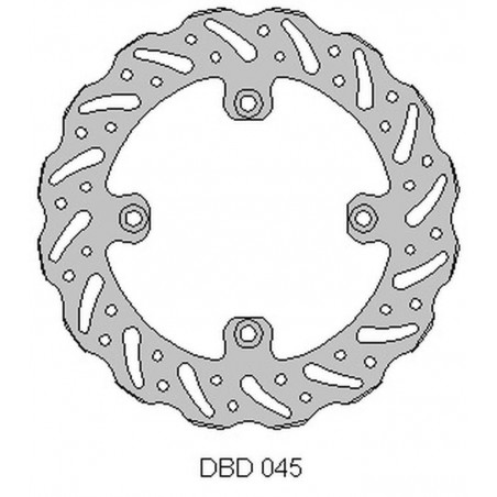 DELTA BRAKING TARCZA HAMULCOWA TYŁ BETA 250 RR '05-12, 525 RR '05-12, WAVE (260X120,3X4MM) (4X8,5MM) (NG1264)